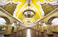 Moskevské metro.